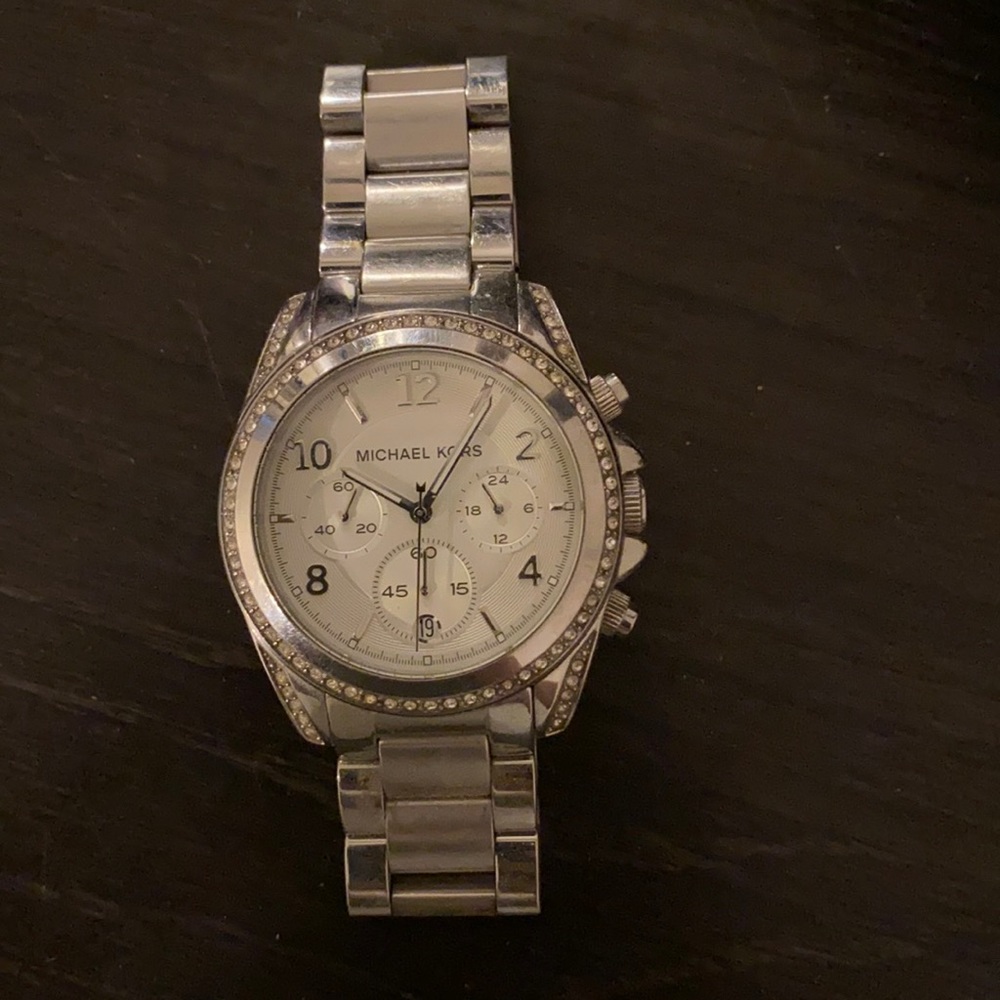 Michael Kors silver watch